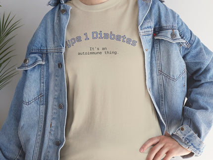 T-Shirt Type 1 Diabetes Awareness Shirt 'It's an autoimmune thing'