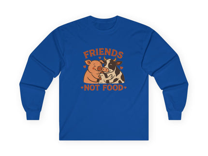 Friends Not Food Long Sleeve Tee - Unisex Ultra Cotton