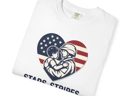 Military / Veteran Stars, Stripes & Sacrifice -  Unisex T-Shirt