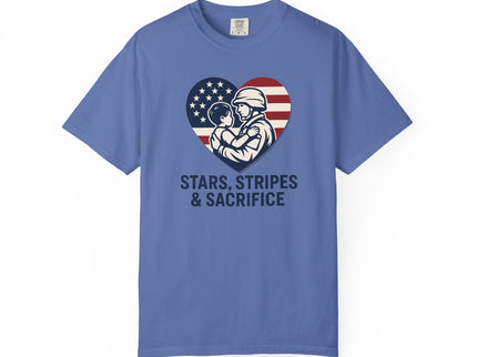 Military / Veteran Stars, Stripes & Sacrifice -  Unisex T-Shirt
