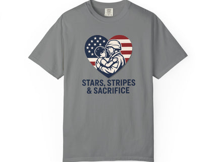 Military / Veteran Stars, Stripes & Sacrifice -  Unisex T-Shirt