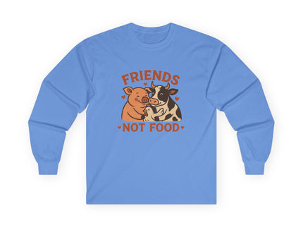 Friends Not Food Long Sleeve Tee - Unisex Ultra Cotton