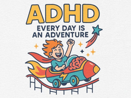 ADHD Adventure Unisex Heavy Cotton Tee