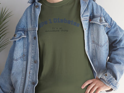 T-Shirt Type 1 Diabetes Awareness Shirt 'It's an autoimmune thing'
