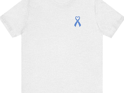 Type 1 Diabetes Awareness T‑Shirt – Blue Ribbon Heart Tee