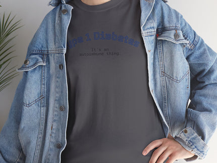 T-Shirt Type 1 Diabetes Awareness Shirt 'It's an autoimmune thing'